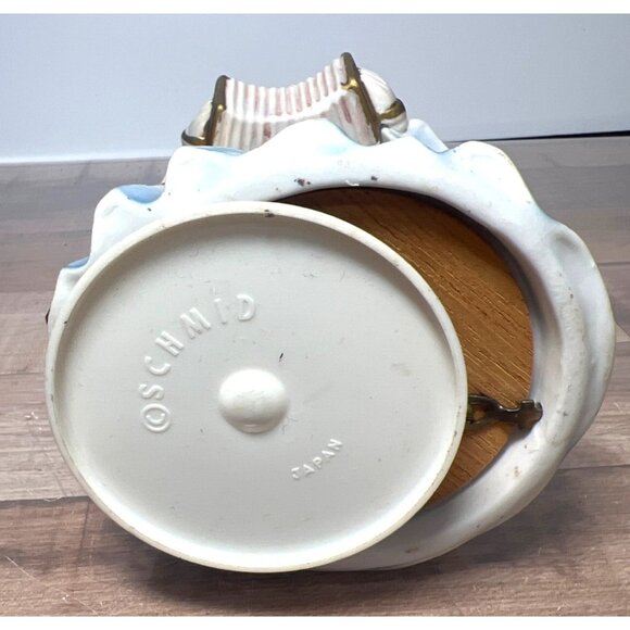 Schmid Musical Angel Figurine With Accordion - Picture 4 of 5